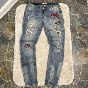 Embroidered Pants: Junior Size 5